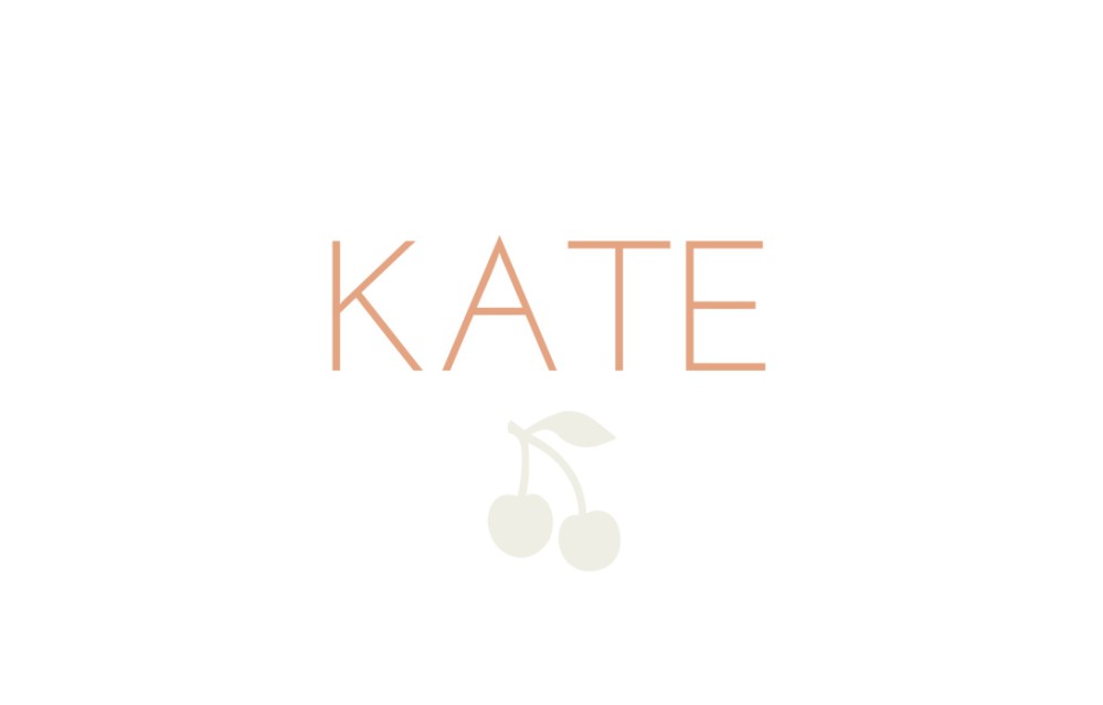 Geboortekaartje Kate met folie en reliëf optie