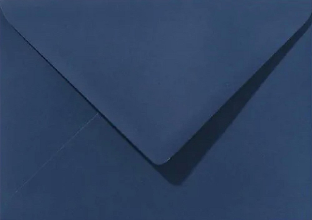 Envelop nachtblauw 11x15,6 cm