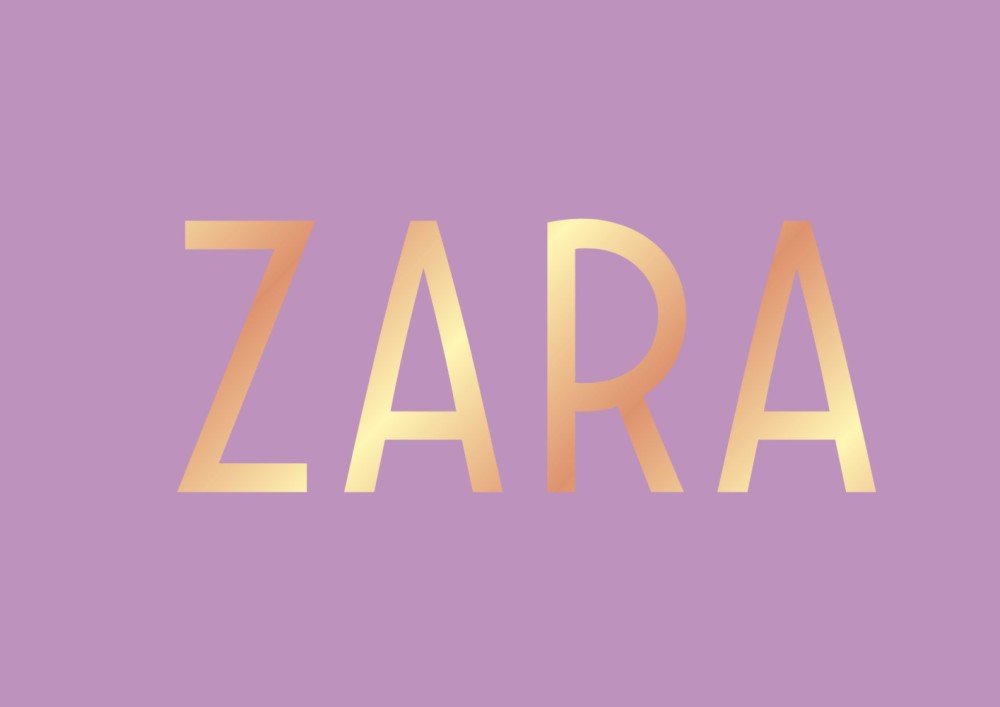 Geboortekaartje Zara minimalistisch en persoonlijk met foliedruk