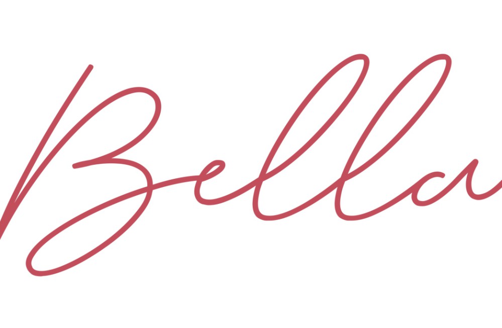 Letterpress geboortekaartje Bella