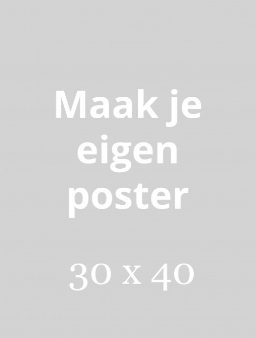 Demon Praten tegen Uitgaven Maak je eigen poster 30x40 | De Kaartjeswinkel