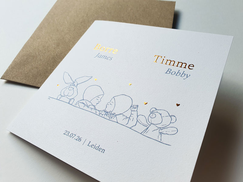 Digitale folie - een voelbaar metallic laagje folie