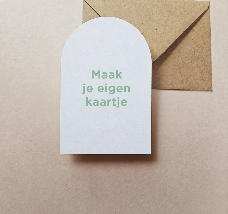 Maak je eigen kaartje